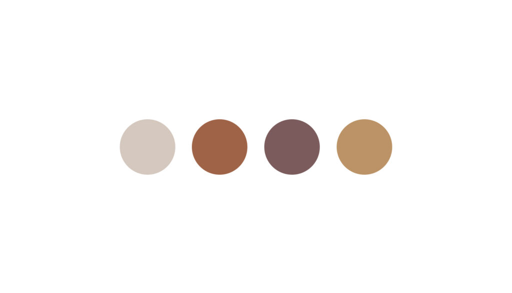 Eyeshadow palette 4 colors