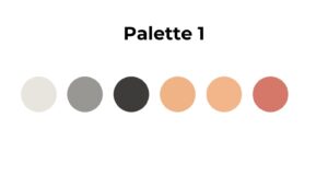 Eyeshadow palette 6 colors